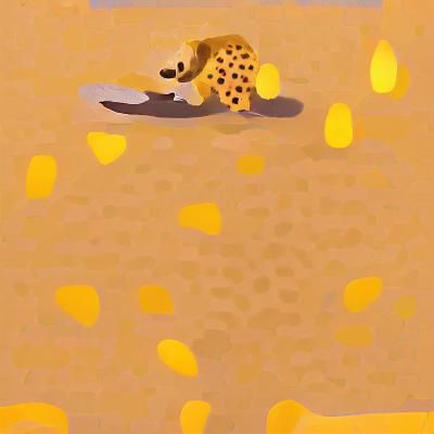 Pet cheetah