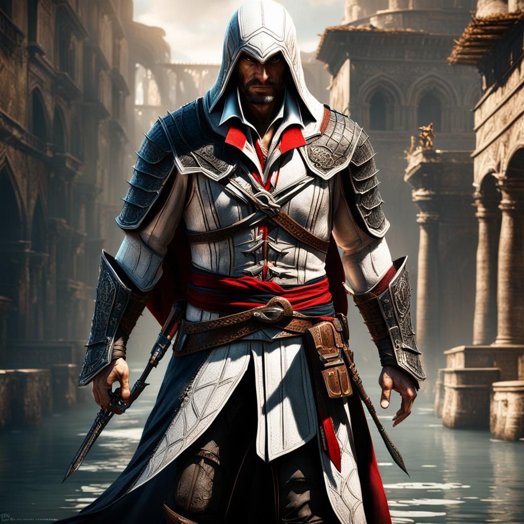 Male wearing alligator armor and clothes