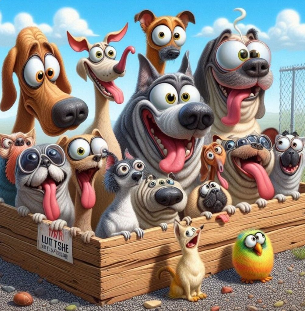 "Pick ME! I promise I'll be a GOOD boy!" 🐶 02