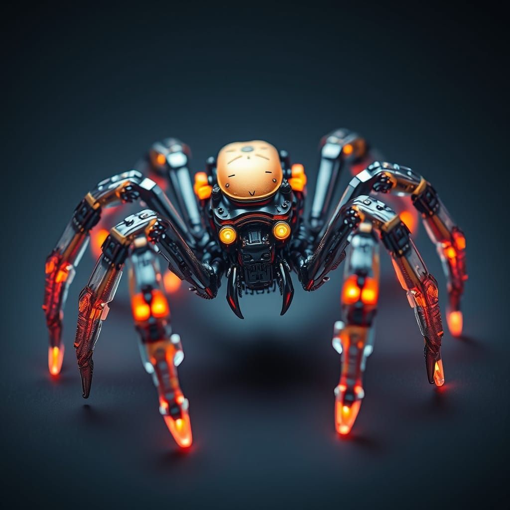 Robotic Spider  by @Aurora