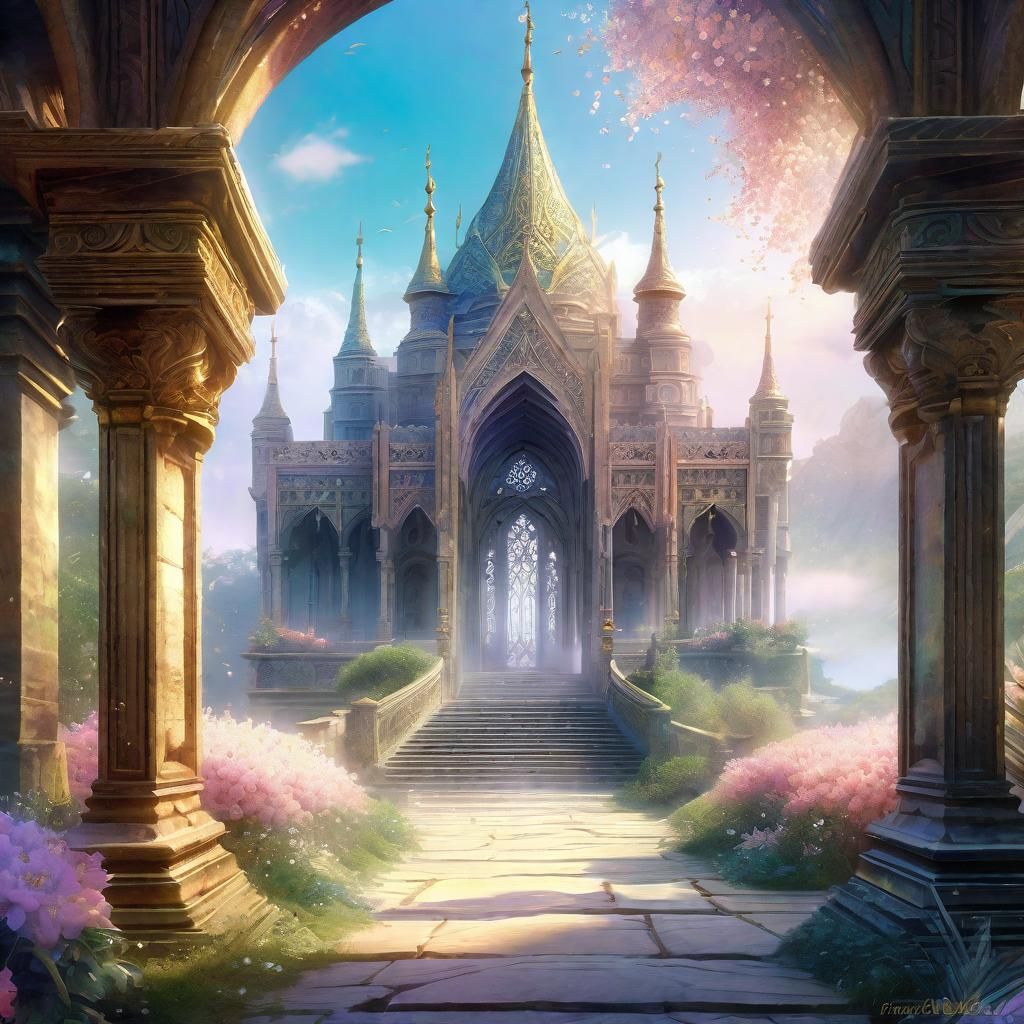 Ethereal temple