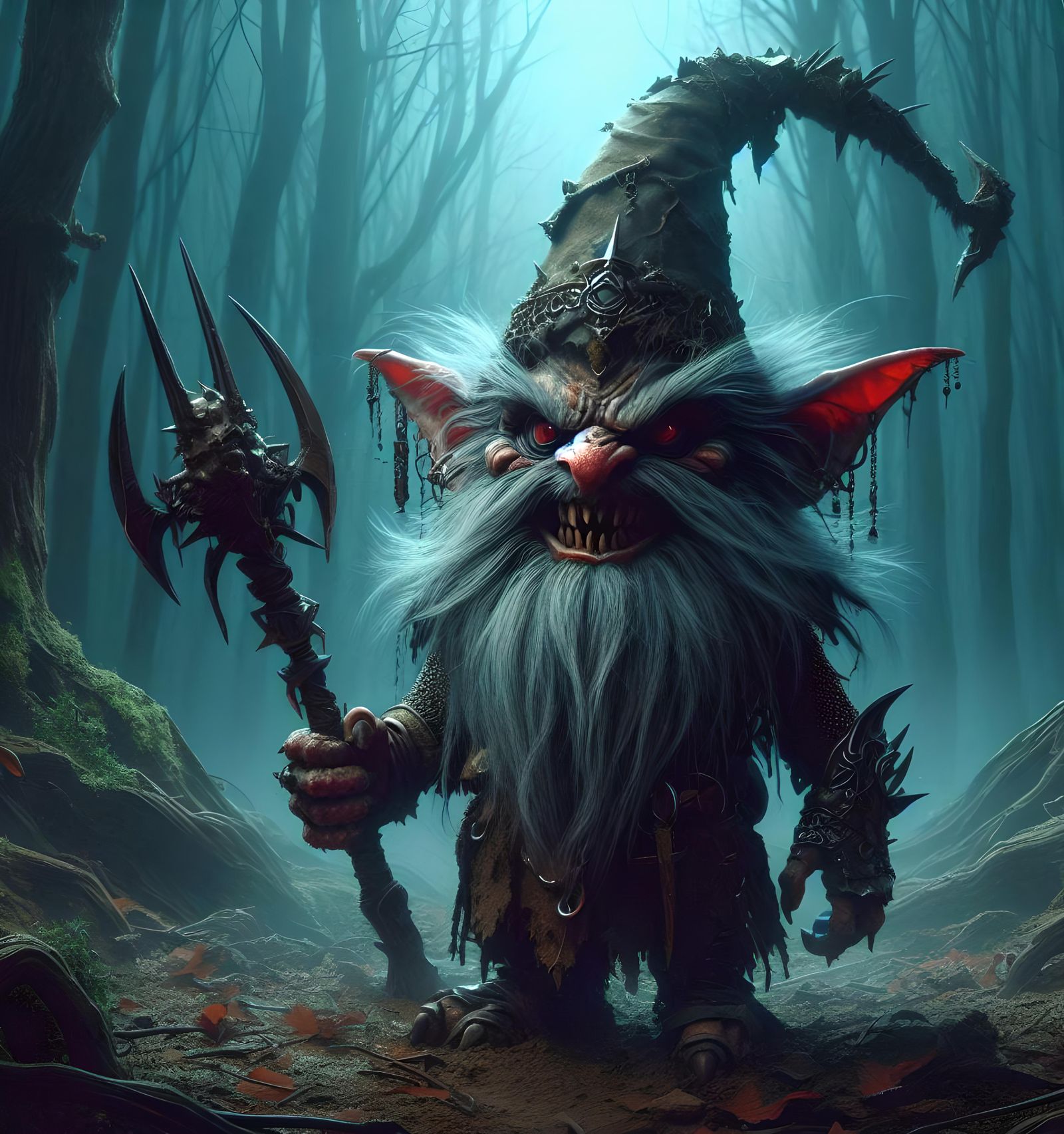 A new friend! Mr Gnomie!