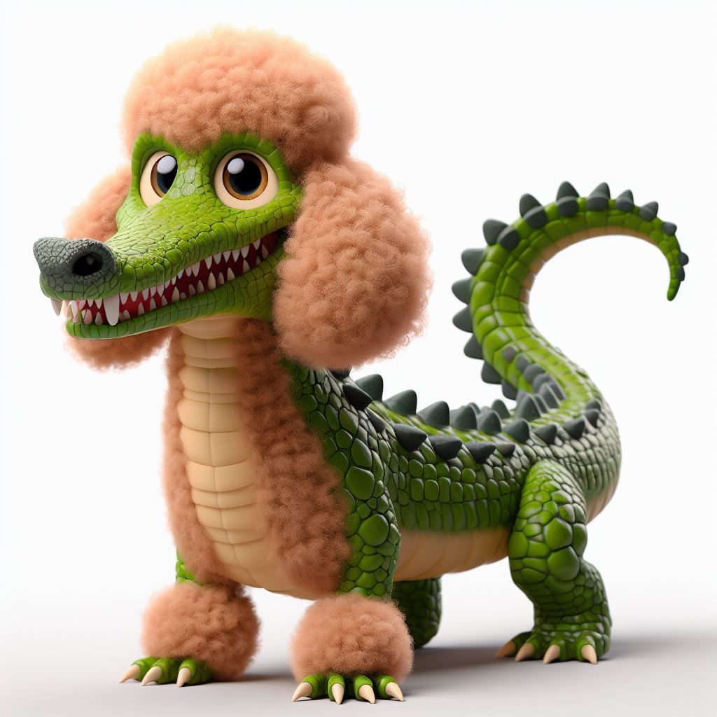 Designer Pet:  A Crocodoodle