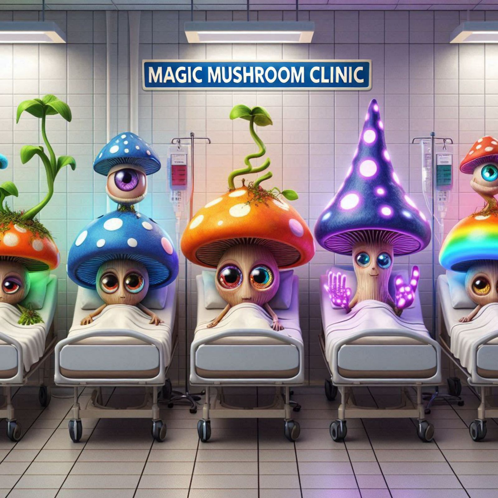 The kidspores got into the shrooms! 🍄🤢