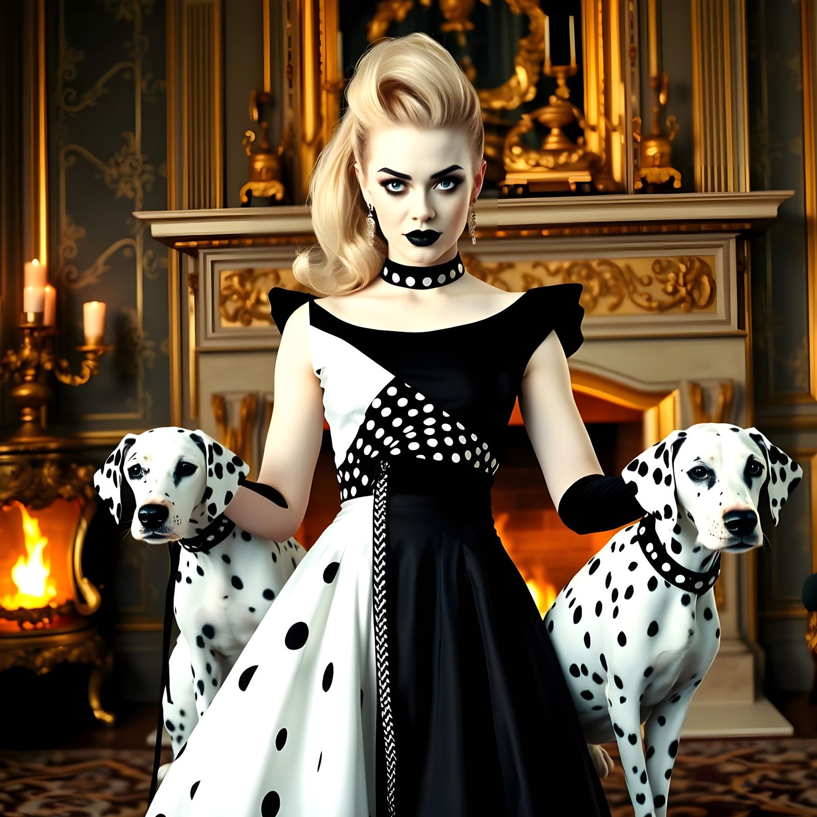 Cruella de Vil Masterpiece Dress Design  by @Gary Murakami