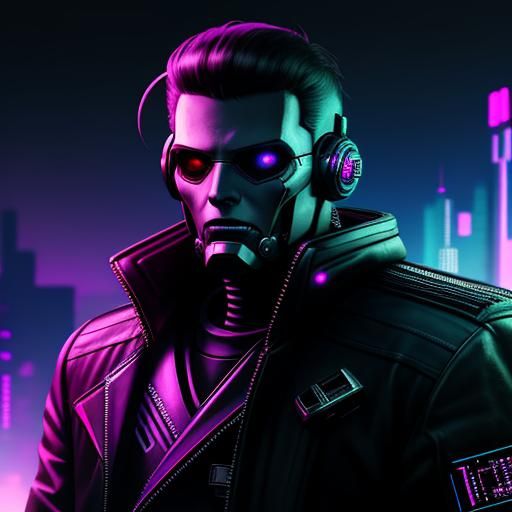 cyberpunk style digital art | synthwave | retrowave | sci-fi...