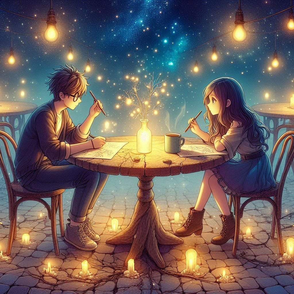 art of nightcafé and connection