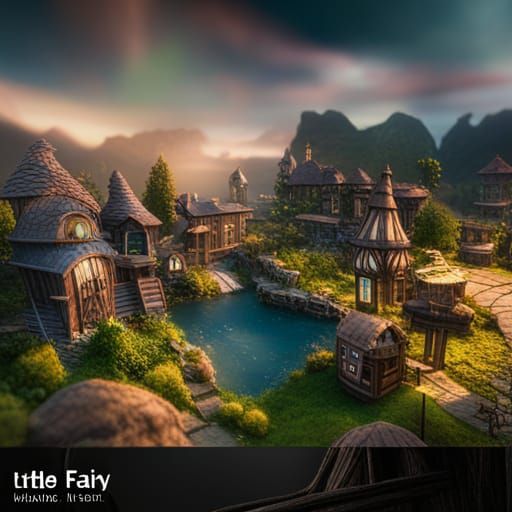 Little fairy town