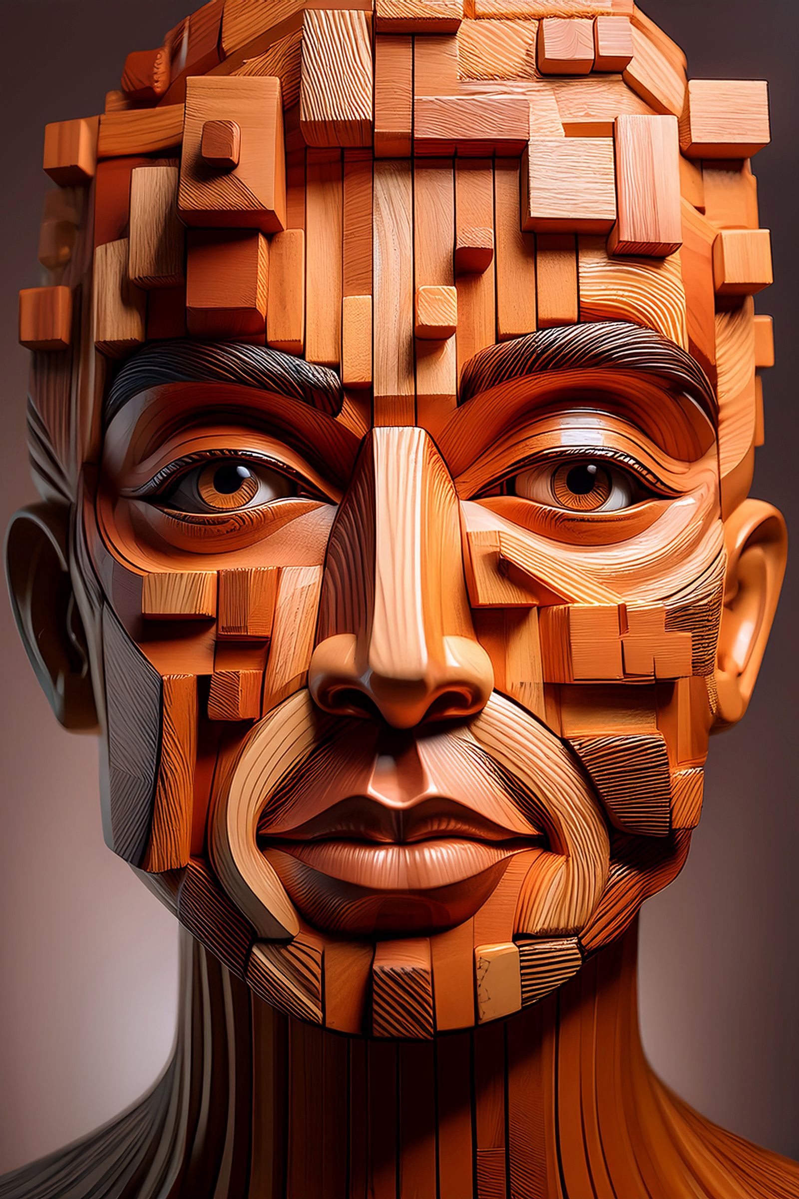 A captivating studio portrait