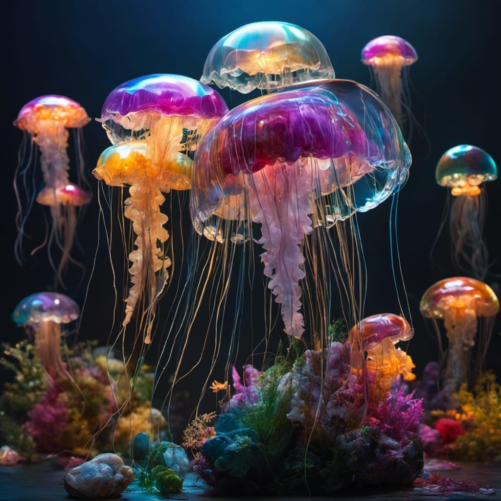 Jellyfish gumdrops  by @OneMich01