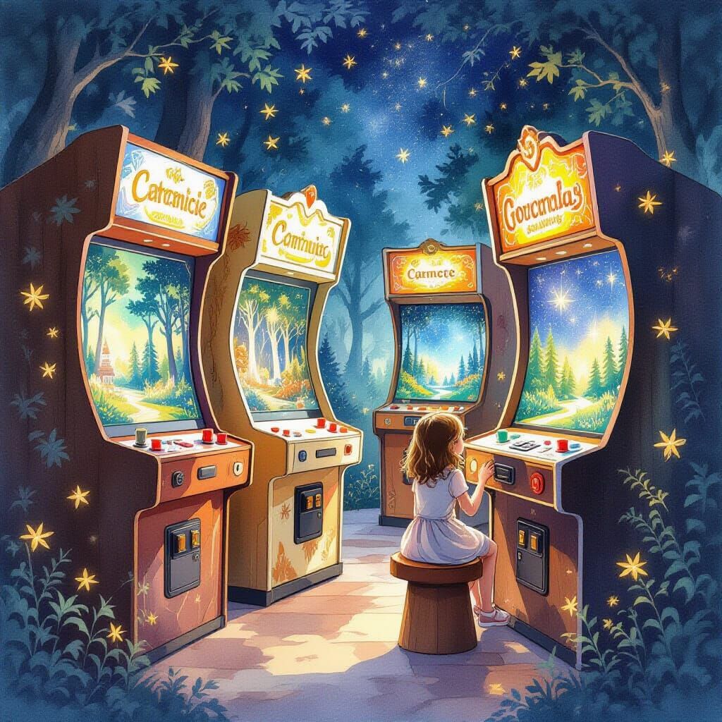 Fantastical Arcade  by @Sebastian