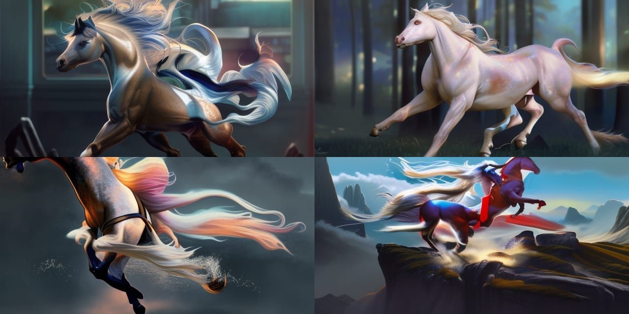 Yin and yang, 🌀 🐎 ♏️ 💬.
8k resolution concept art portrai...