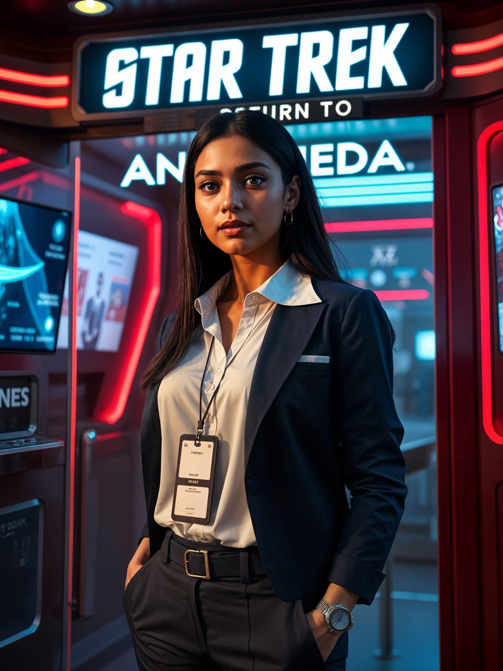 Holographic Theater Worker, late 22nd Century