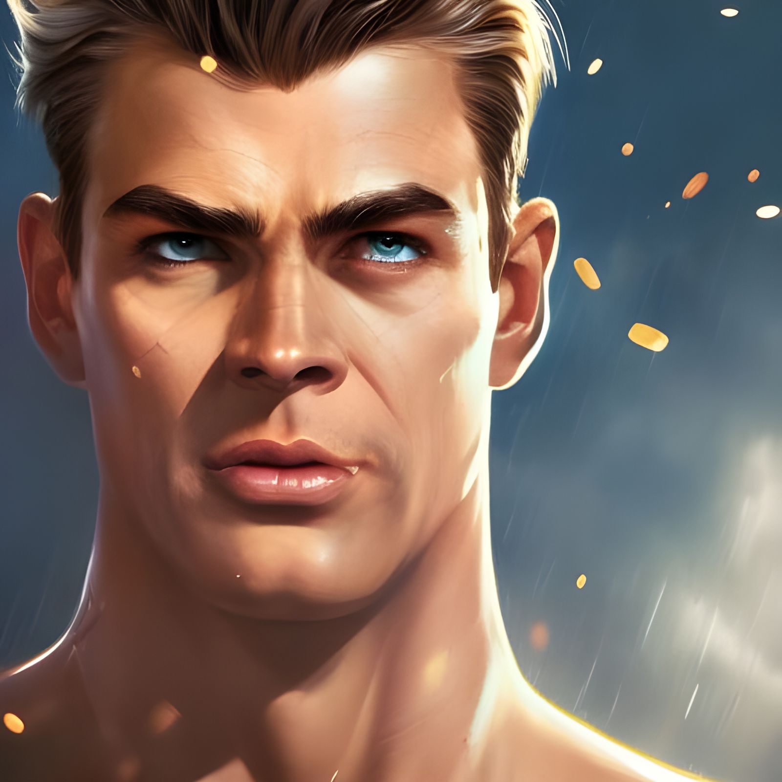 Wonder Man Steve Trevor Perfect High Resolution Ai Generated Artwork Nightcafe Creator 6158