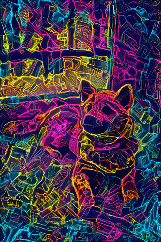 Dog Neon