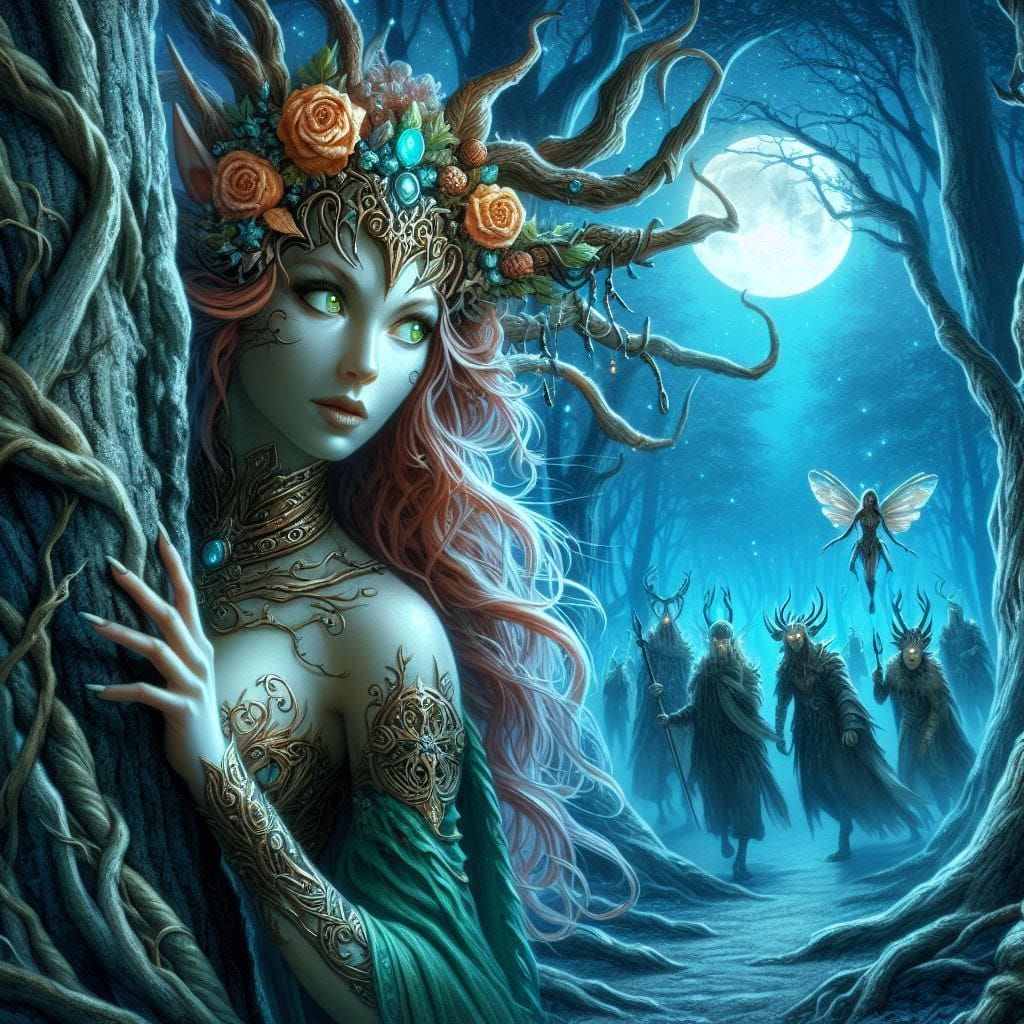 Beware the Allure of the Forest - You May Never Leave (Dryad (Forest) - AD&D Style (MS D3))