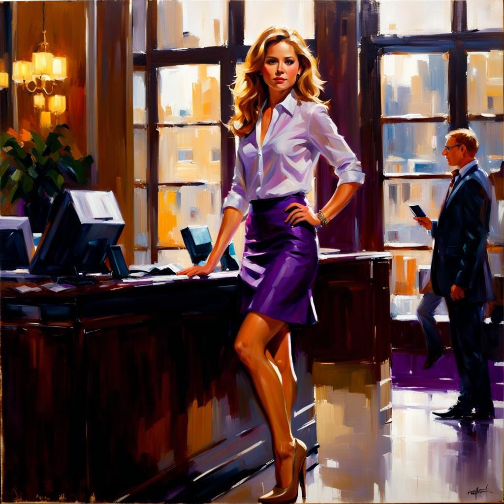 The Saleswoman