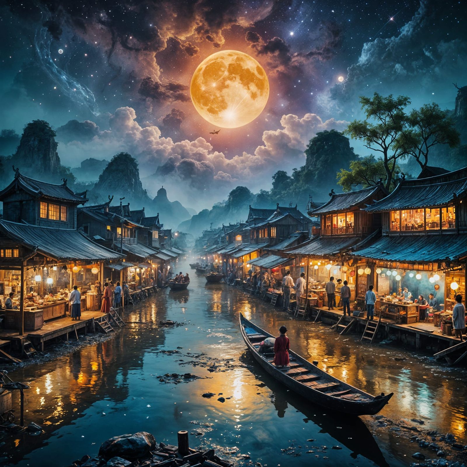 Night market  by @Sherkhal