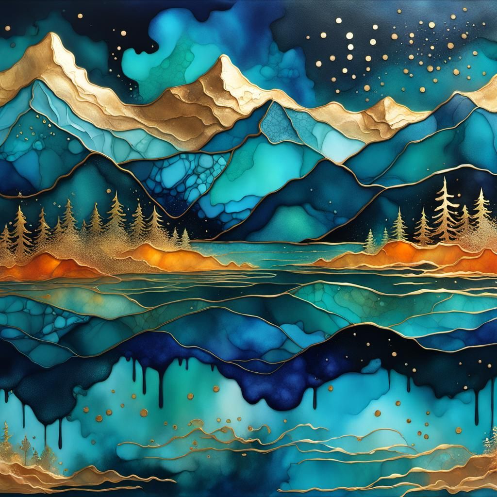 Magical mountains  by @Vochomurka