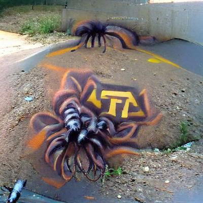 graffiti tarantula