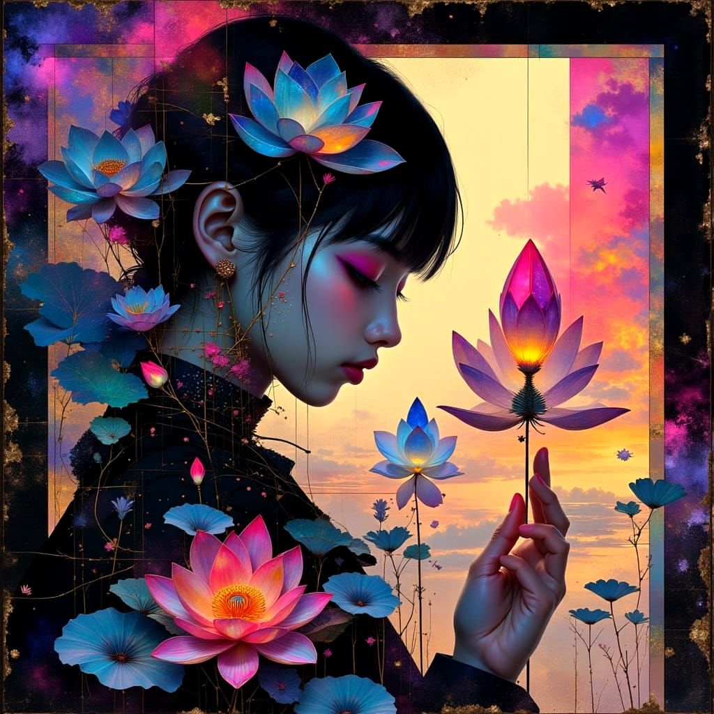 Lovely Lotus  by @Shelle-Sherrie