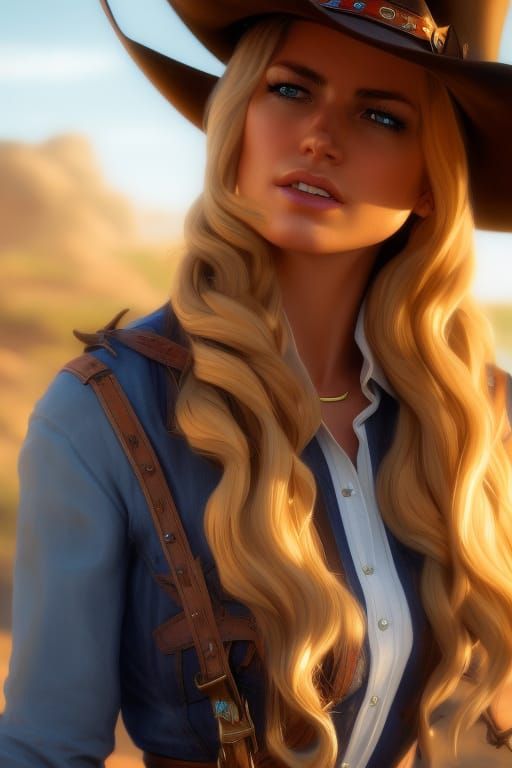 Cowgirl Ai Generated Artwork Nightcafe Creator