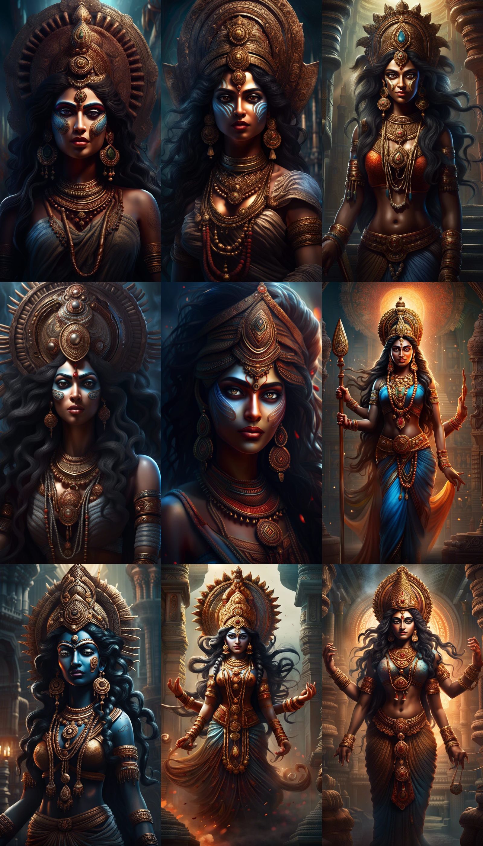 Kali, The Redeemer - AI Generated Artwork - NightCafe Creator