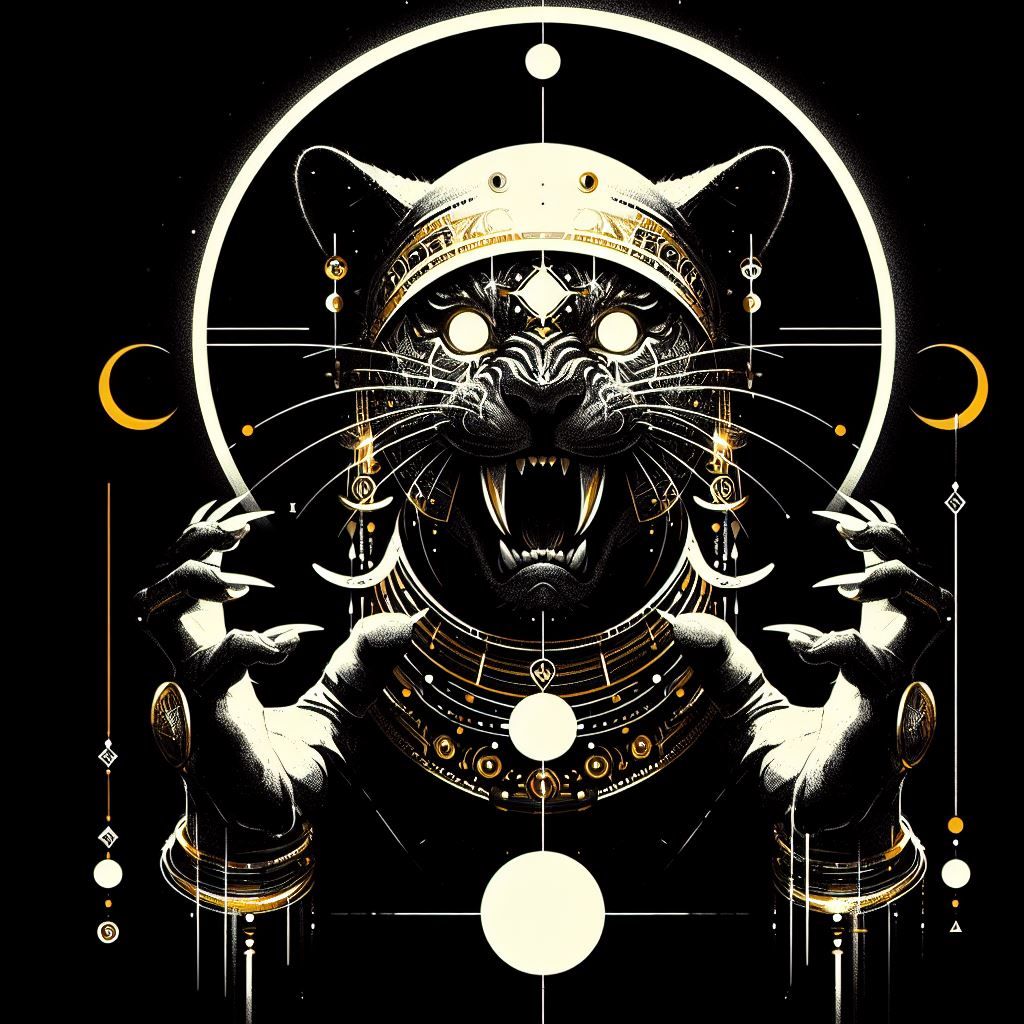 Black panther fortune teller