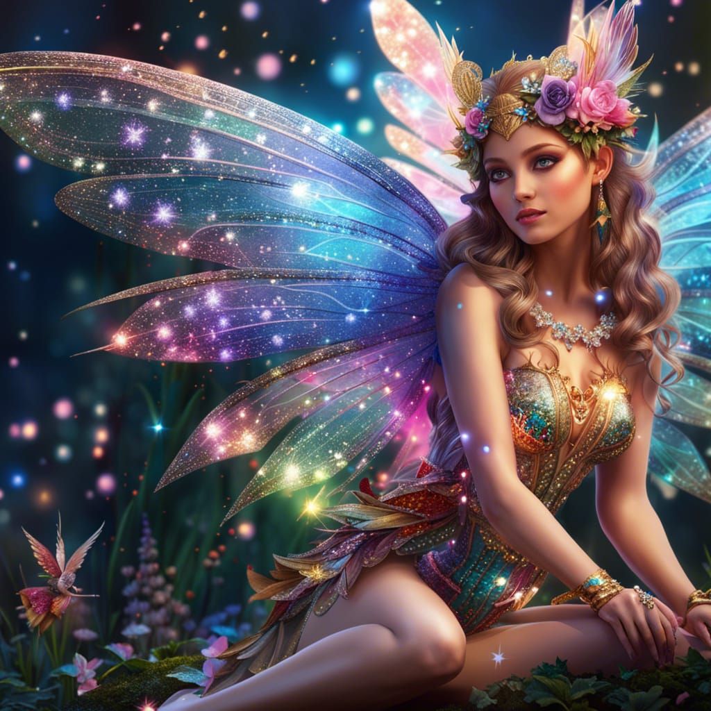 Glitter fairy  by @Jadelyn Aurora