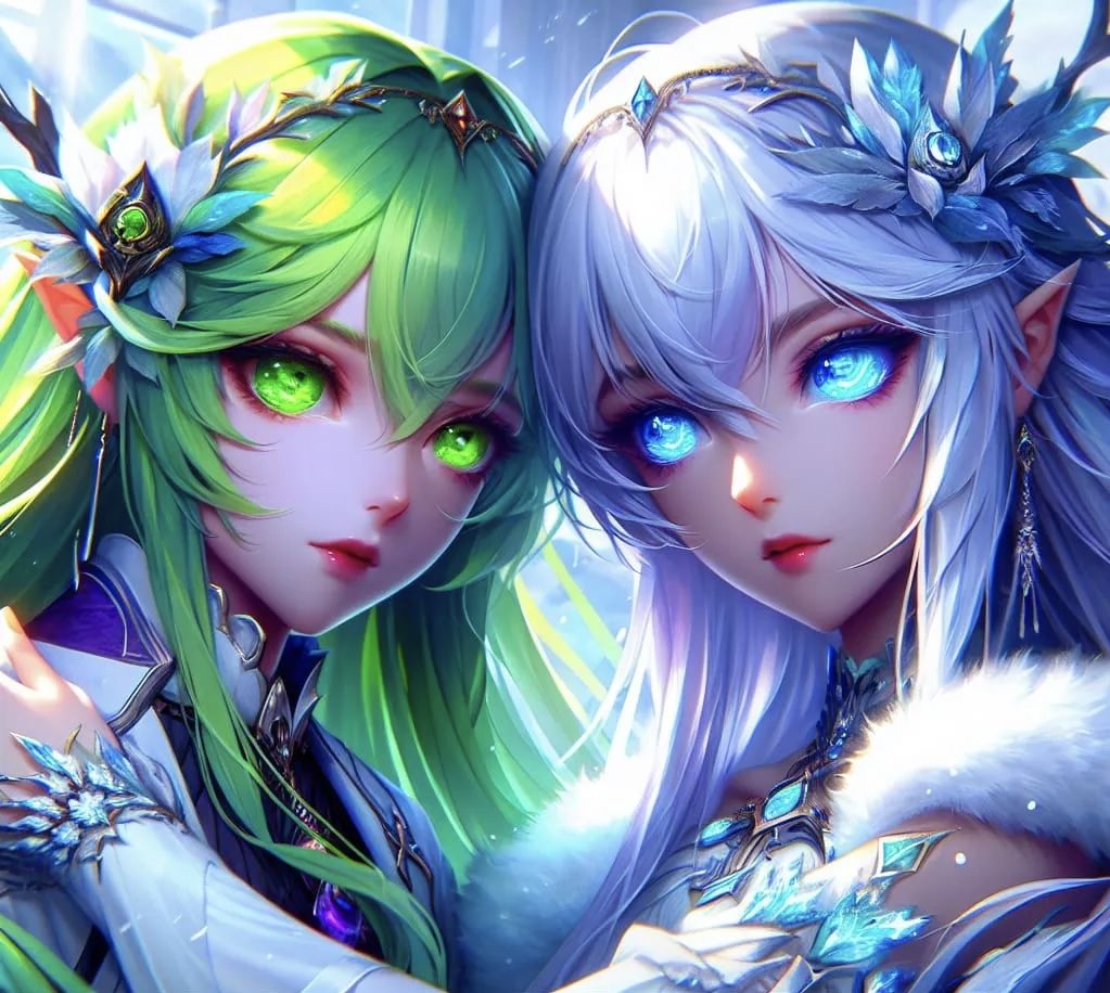 Spring Dryad & Winter Nymph