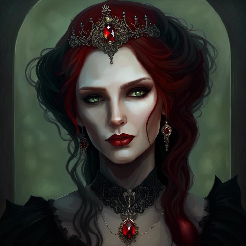 Vampire Queen - AI Generated Artwork - NightCafe Creator