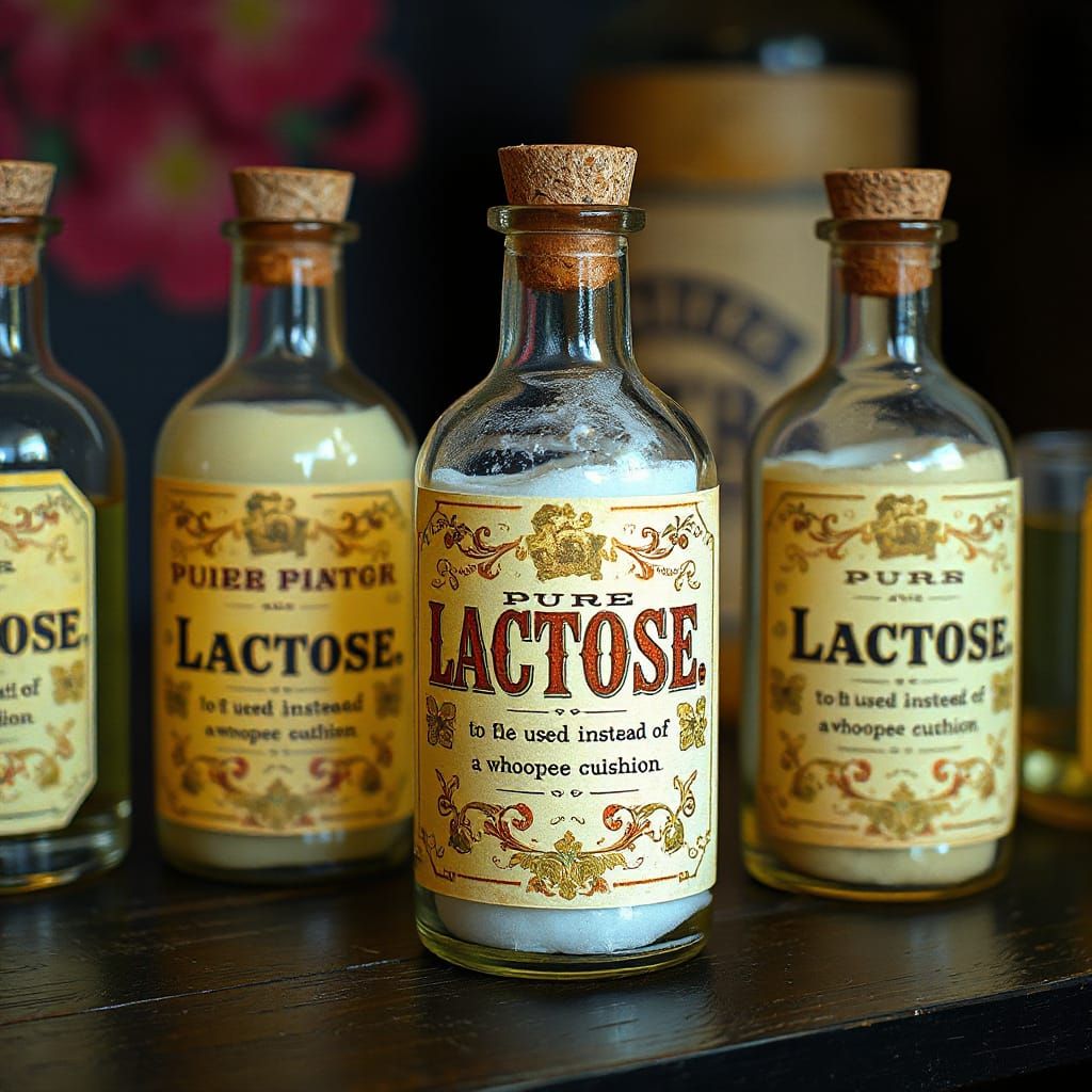 Whoopee Potion Bottles  by @Gustav Gans