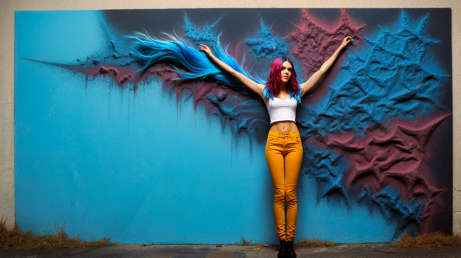 Mattie Love - Glitter in the air series. newly upscaled.