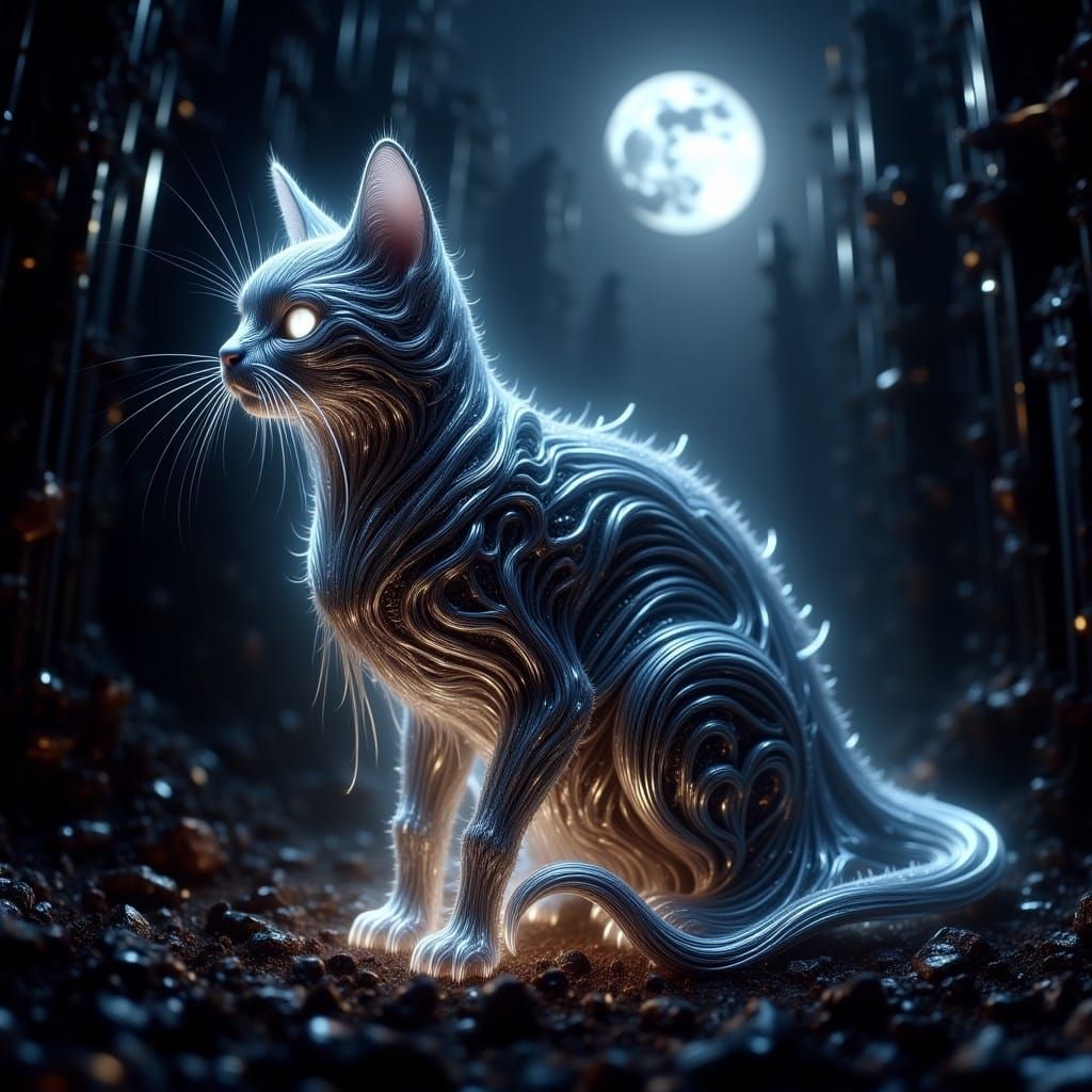 ghostly feline apparation