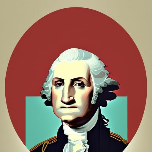 George Washington - AI Generated Artwork - NightCafe Creator