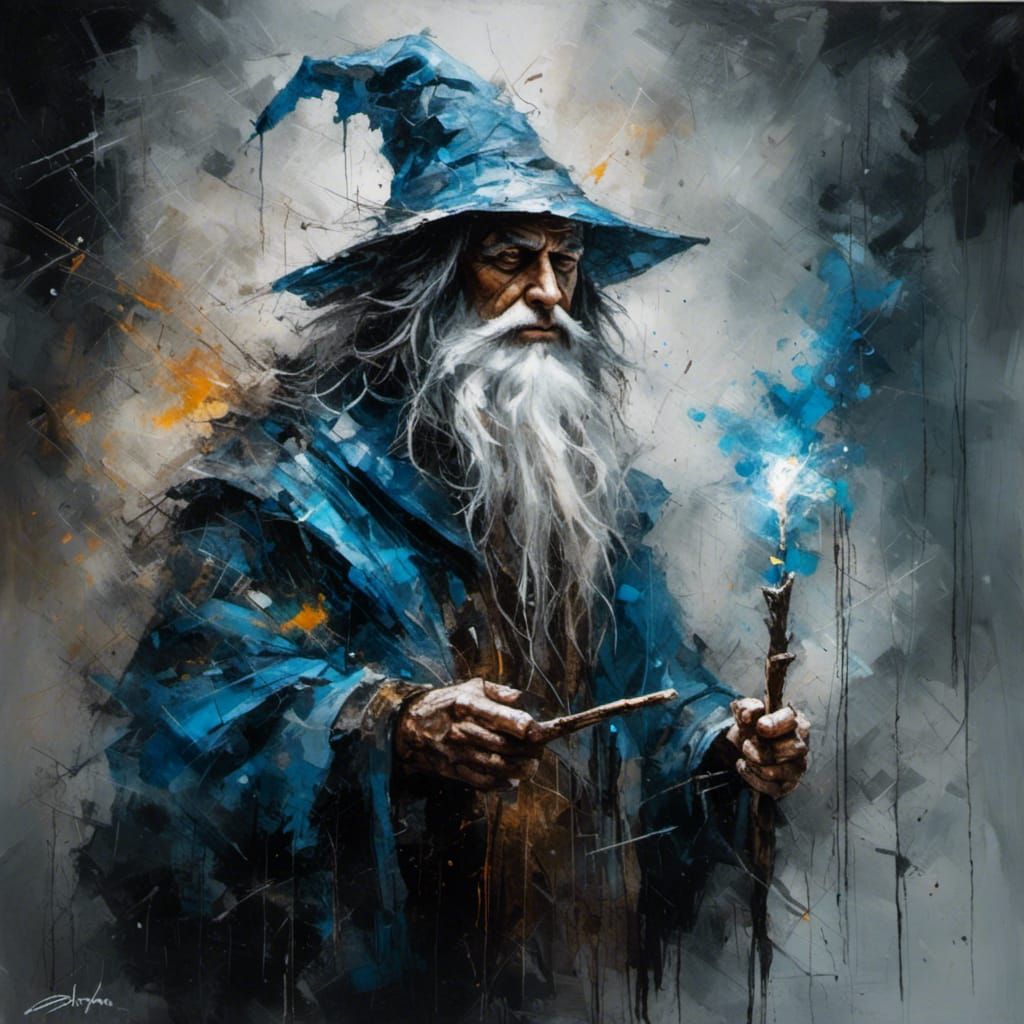 Wizard <lora:Snowfall:1.0>