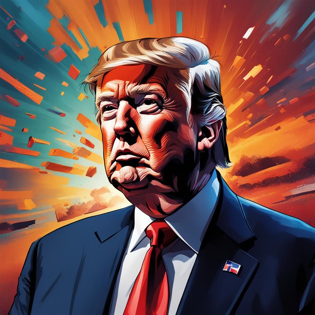 Donald Trump characateur