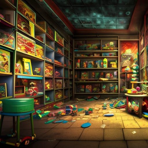 Abandoned #5: 1950’s Toy Store