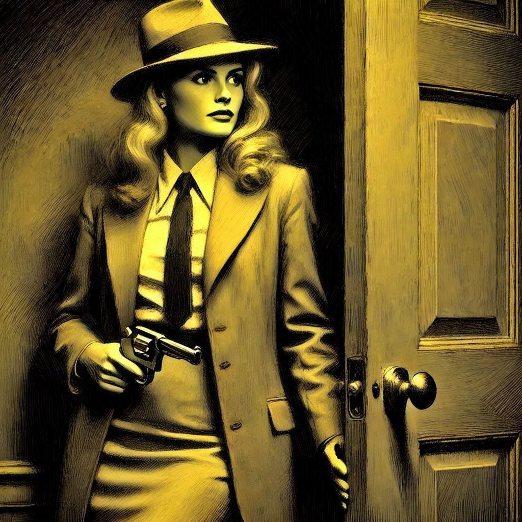 "The Waiting Room" A Pretty Peeper Mystery