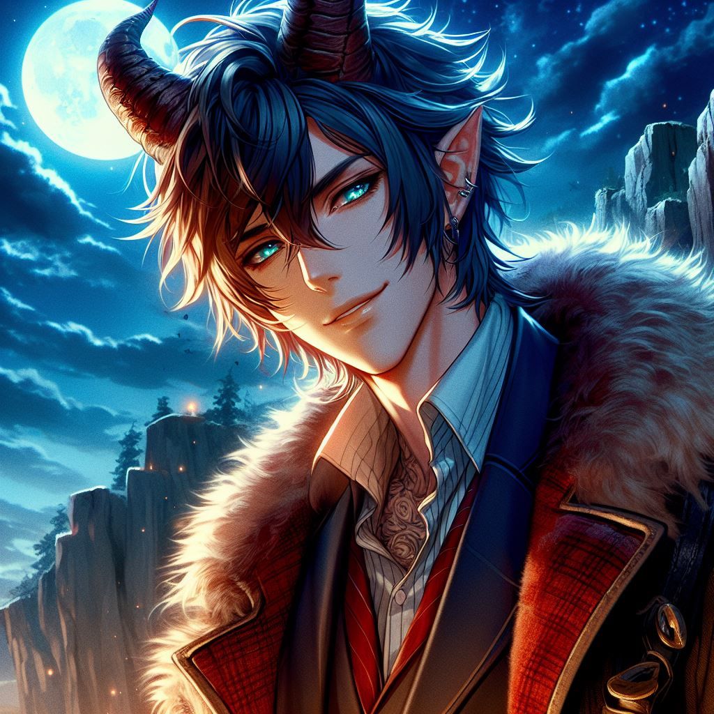 D3 Devilish Smirk - AI Generated Artwork - NightCafe Creator