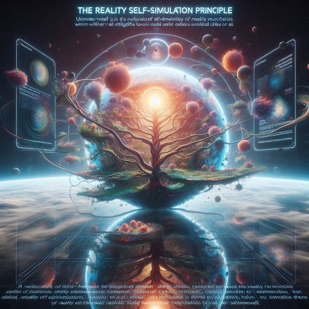 The Reality Self-Simulation Principle ultimate reality is itself a natural reflexive self-simulation in which all intel...