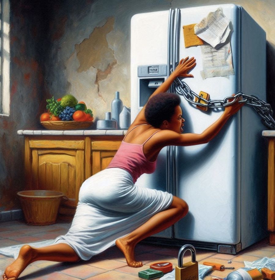 Food cravings, stupid new year’s resolution!