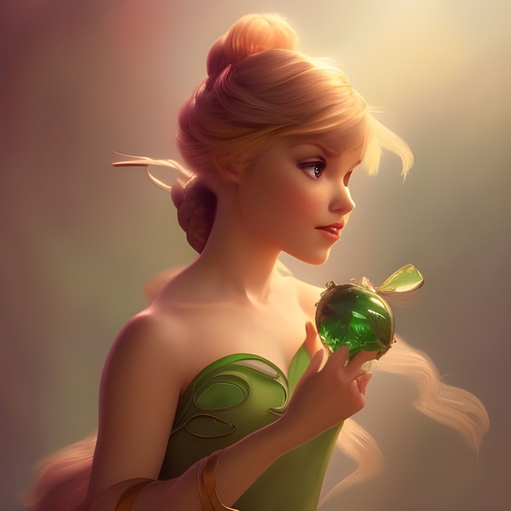Tinkerbell 1 AI Generated Artwork NightCafe Creator