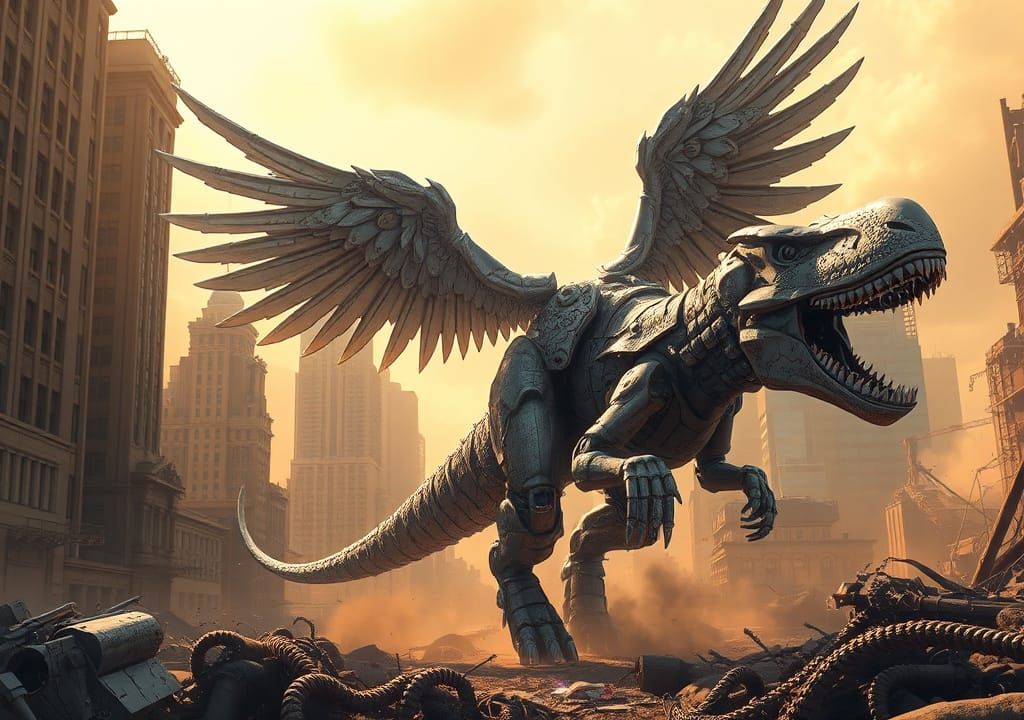 Cyborg T-rex