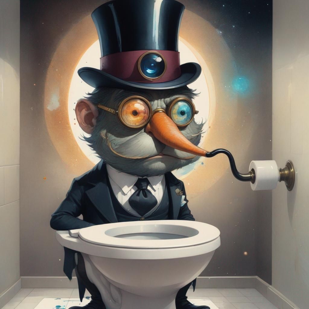 Top Hat Toilet