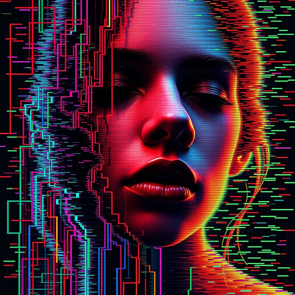 Digital meltdown  by @Galina Bolshakova