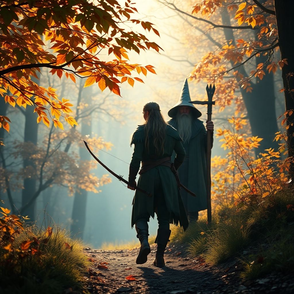 Gandalf the Grey In the Altro Woods