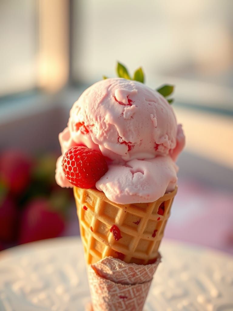 Strawberry Scoop II