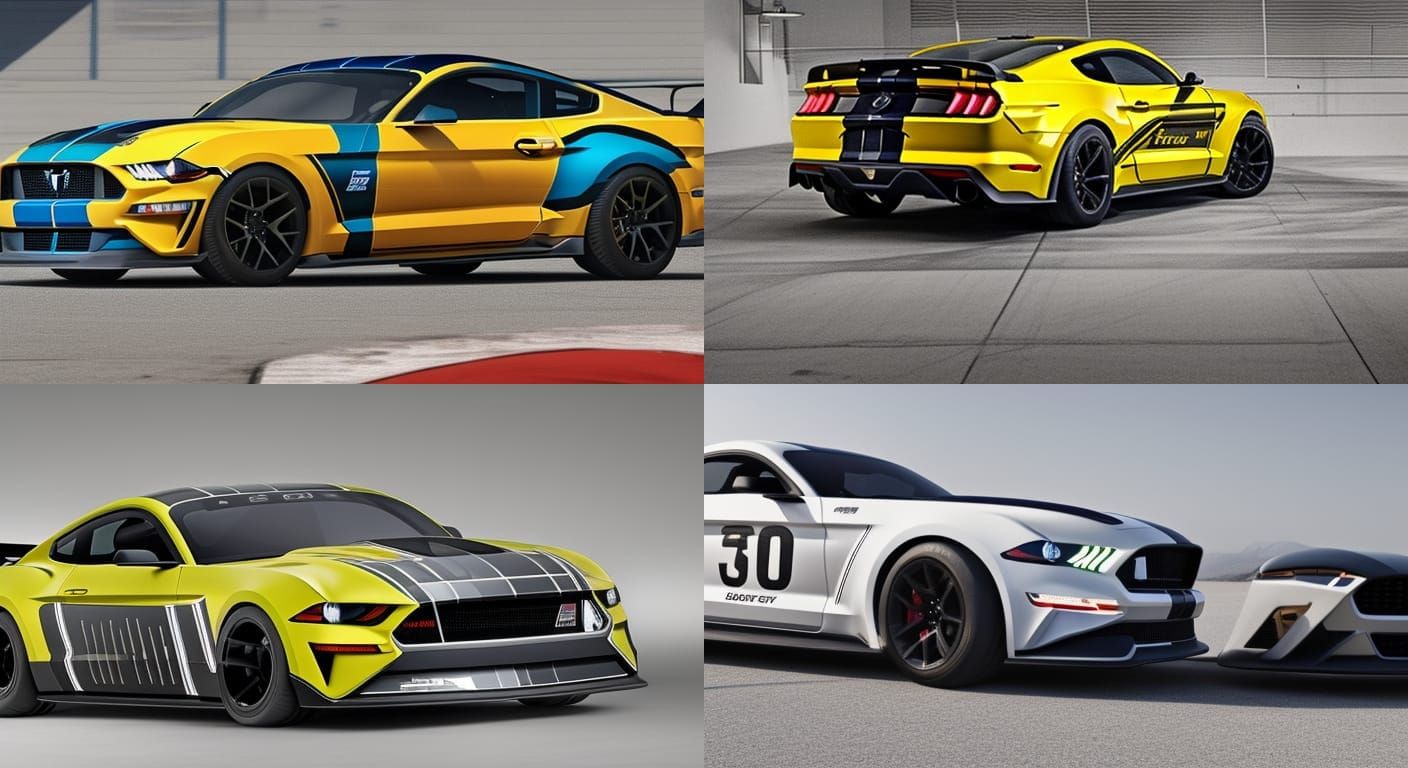 Ford Mustang Boss 302 Laguna Seca 2023 ev concept