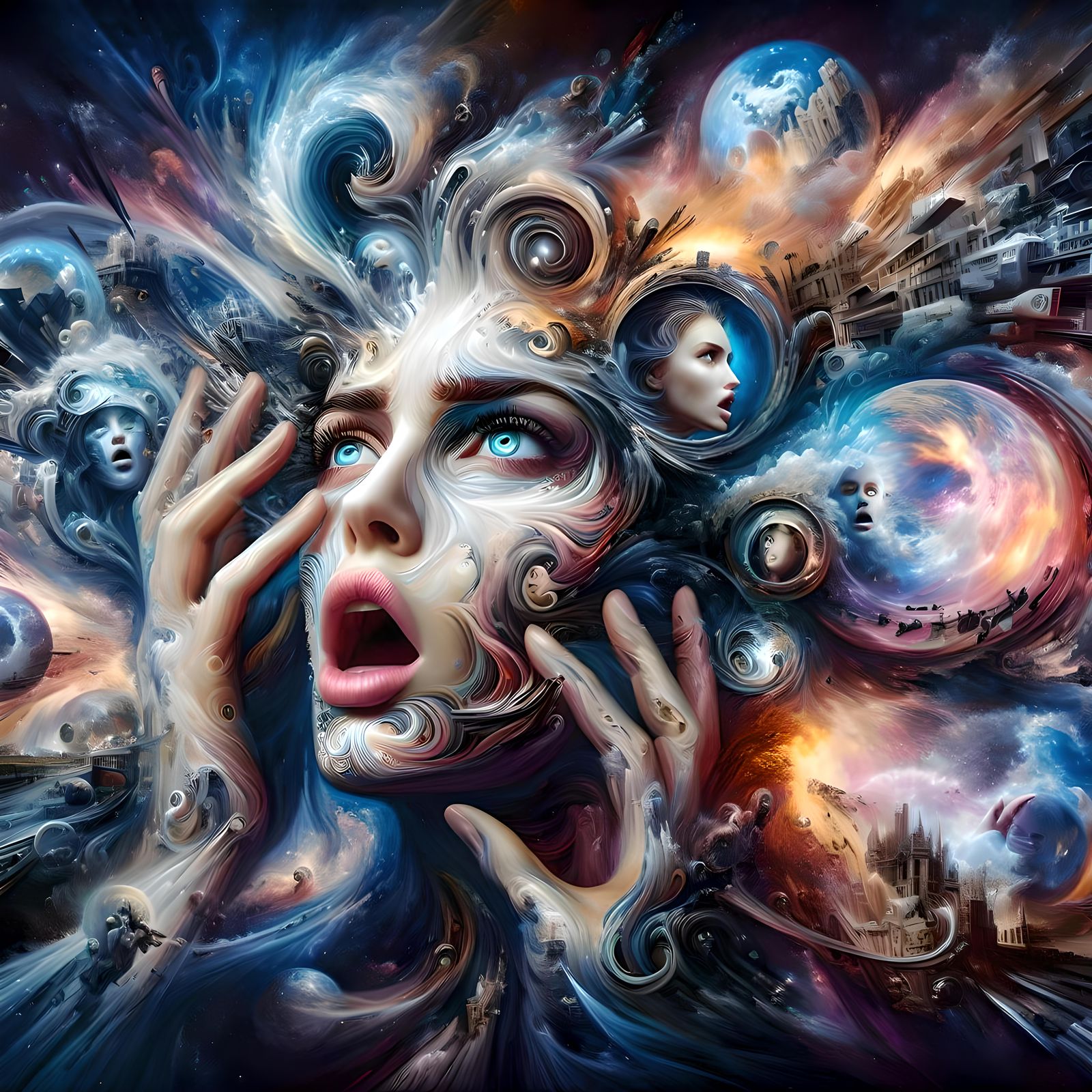 MADNESS SURROUNDING HER